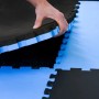 eyepower Kampfsportmatte 90 x 90 x 4 cm Blau_6
