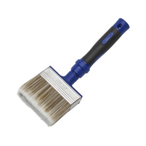 LUX Abgewinkelter Flächenstreicher 120 mm mit 2K Griff für schwer erreichbare Stellen.