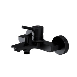 AM.PM X-Joy S Wannenarmatur in Schwarz, Aufputz-Montage für Badewanne.