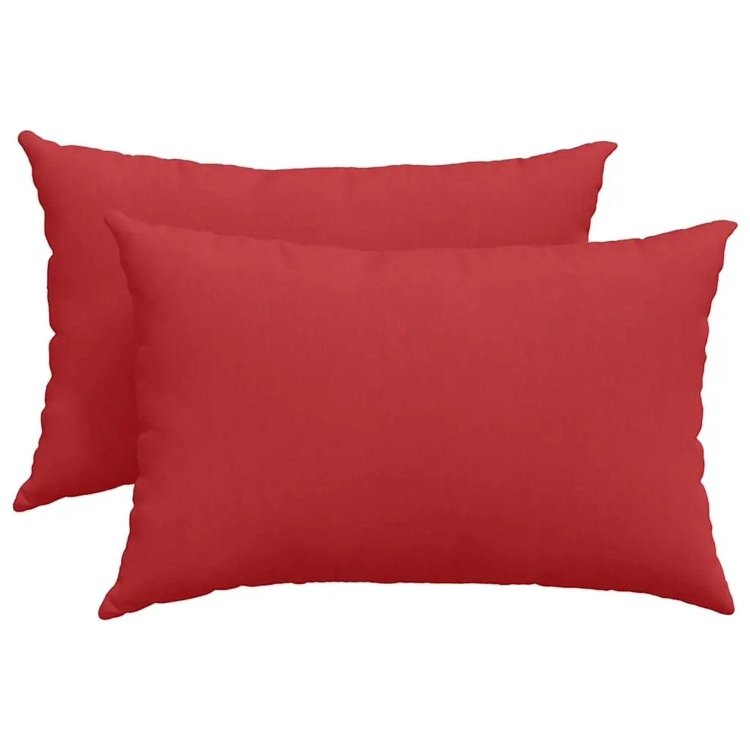 vidaXL Sofakissen 2 Stück Rot 60 x 40 cm Stoff 42013665