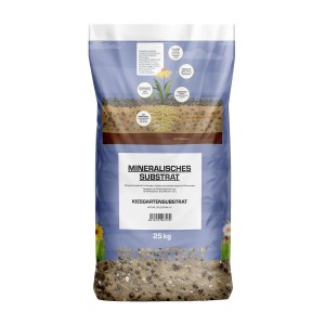 Weco Mineralisches Kiesgartensubstrat 0 - 16 mm Beige 25 kg