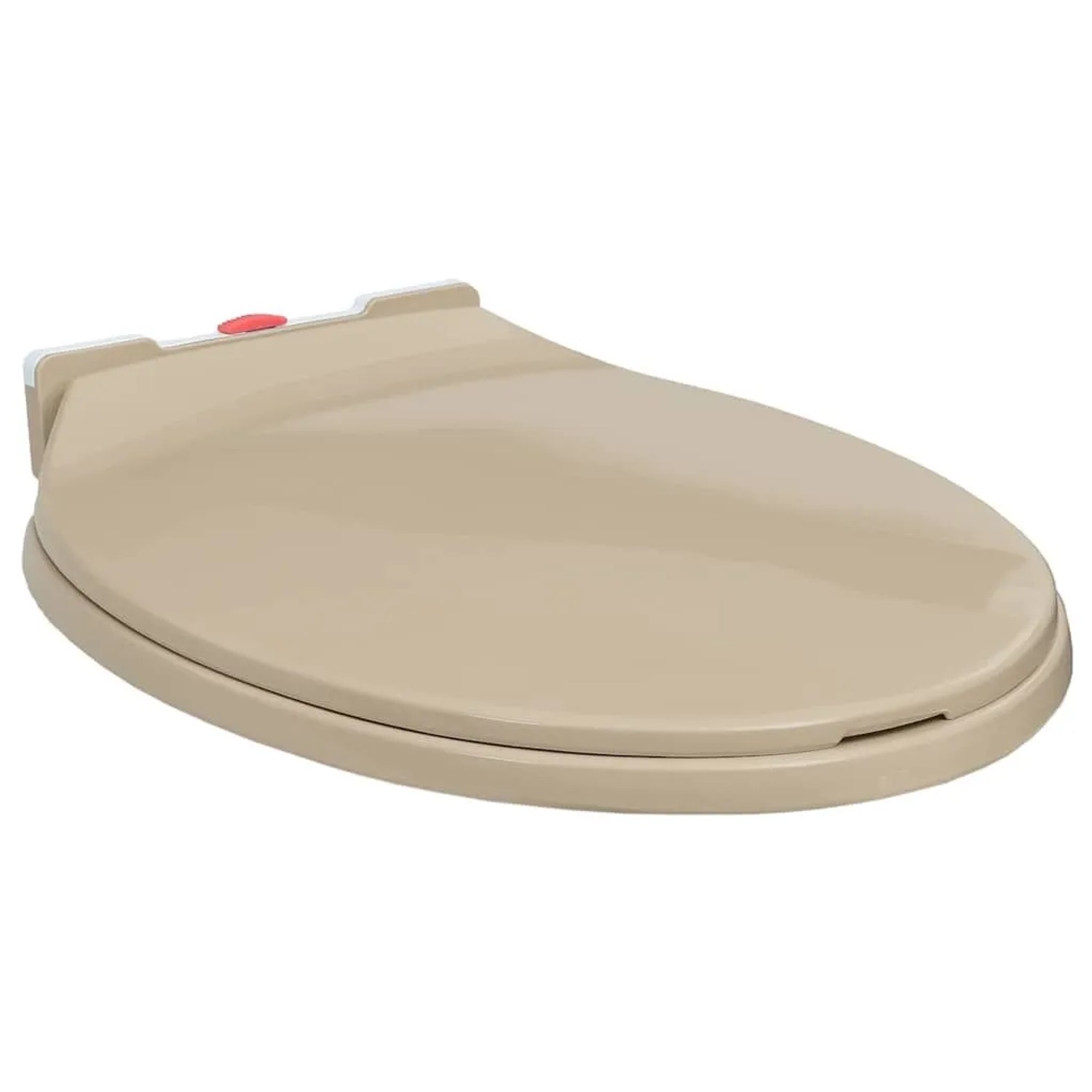 vidaXL Toilettensitz mit Absenkautomatik Quick-Release Beige Oval 145821