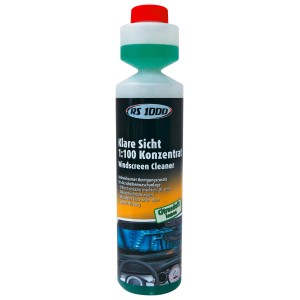 RS1000 Klare Sicht Konzentrat, 250ml Flasche für die Autopflege.