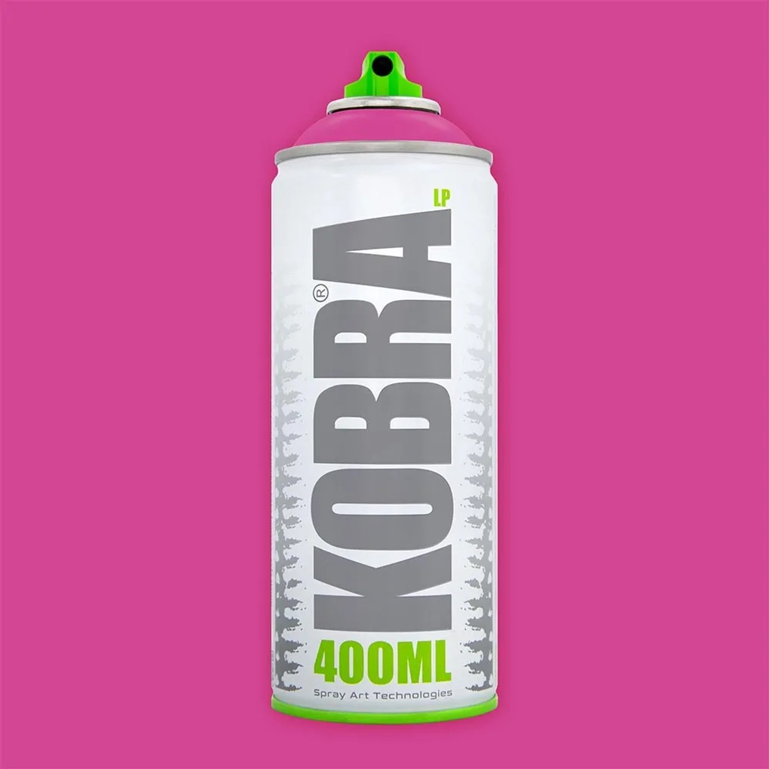 Kobra LP Buntlack Spray 400ml in Telemagenta Pink Matt. Buntlack-Spray mit matter Oberfläche.