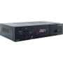 Schwaiger Receiver DVB-C Full HD 1080p FTA, Kabelreceiver in Schwarz mit USB-Anschluss.