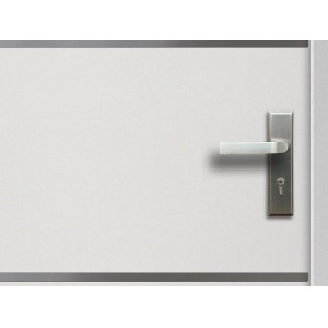 Vente-unique Haustür Naxara Weiß 95 cm