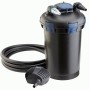 Oase BioPress Set 10000: Druckfilter mit UVC-Lampe, Filterpumpe und Schlauch für Teiche bis 10m³.