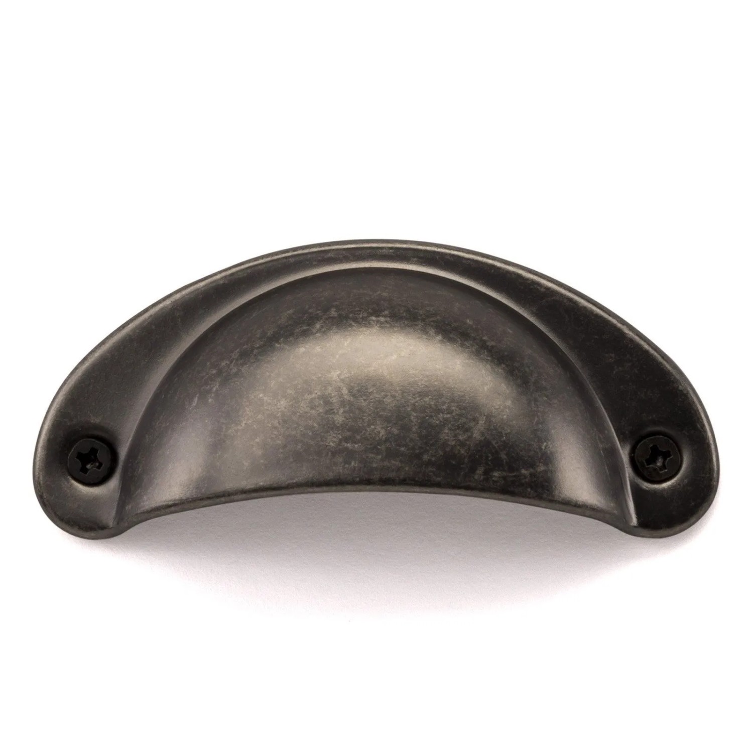 SOTECH Muschelgriff KHEA BA 64 mm Altsilberoptik Antik