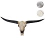 MCW Deko Schädel 132cm A14 Stier Naturfarben_6