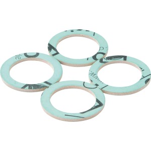 4 KÖRO HD-Ringe, 21x30x2 mm, Dichtungsringe für Schraubverbindungen.