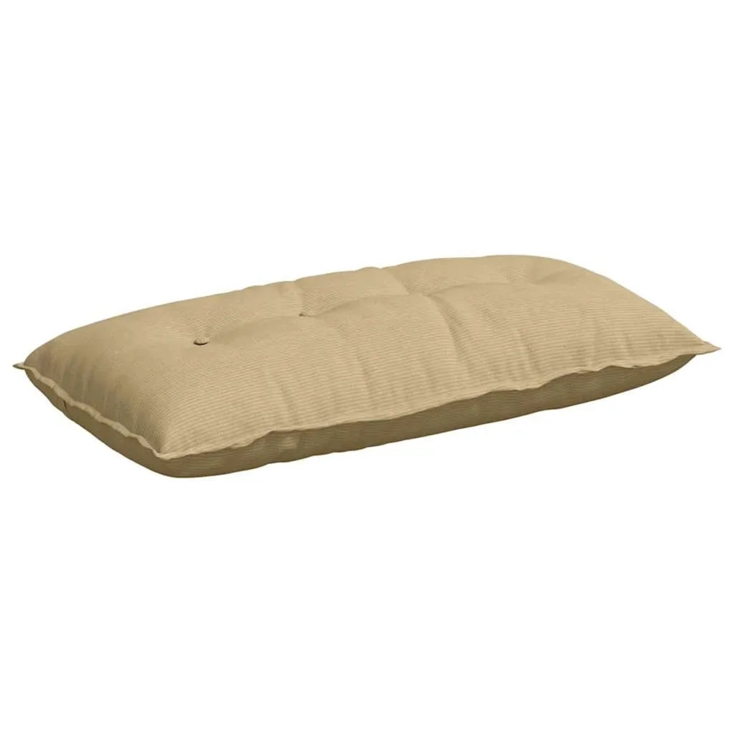 vidaXL Rückenkissen Grau-Grün 100 x 50 cm Cordstoff 42014783