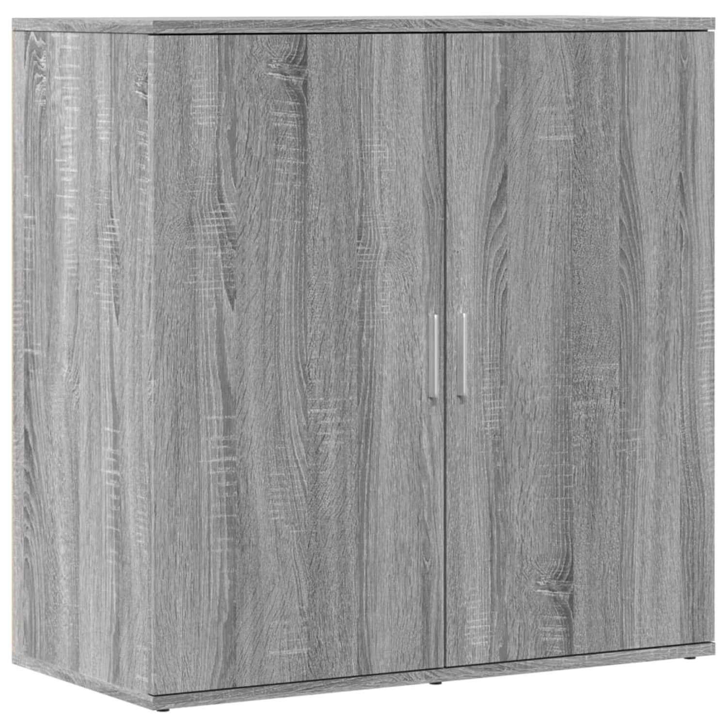 vidaXL Sideboard Grau Sonoma 79x38x80 cm Holzwerkstoff 840518 günstig online kaufen