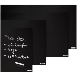 Vasner Infrarotheizung Citara T Tafelheizung, 450W, 60x60cm, beschreibbare, schwarze Wandheizung mit Kreide.