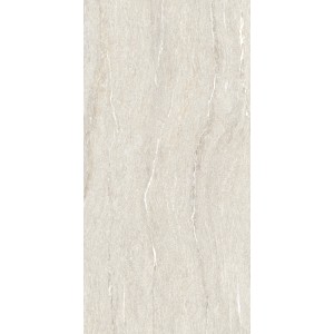 Bodenfliese Feinsteinzeug Era, 60x120 cm, in heller Steinoptik für Innenräume.