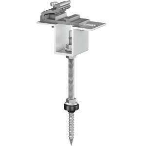 Solar Universal Adapter für Kreuzverbinder Easy zur Montage von Solaranlagen.