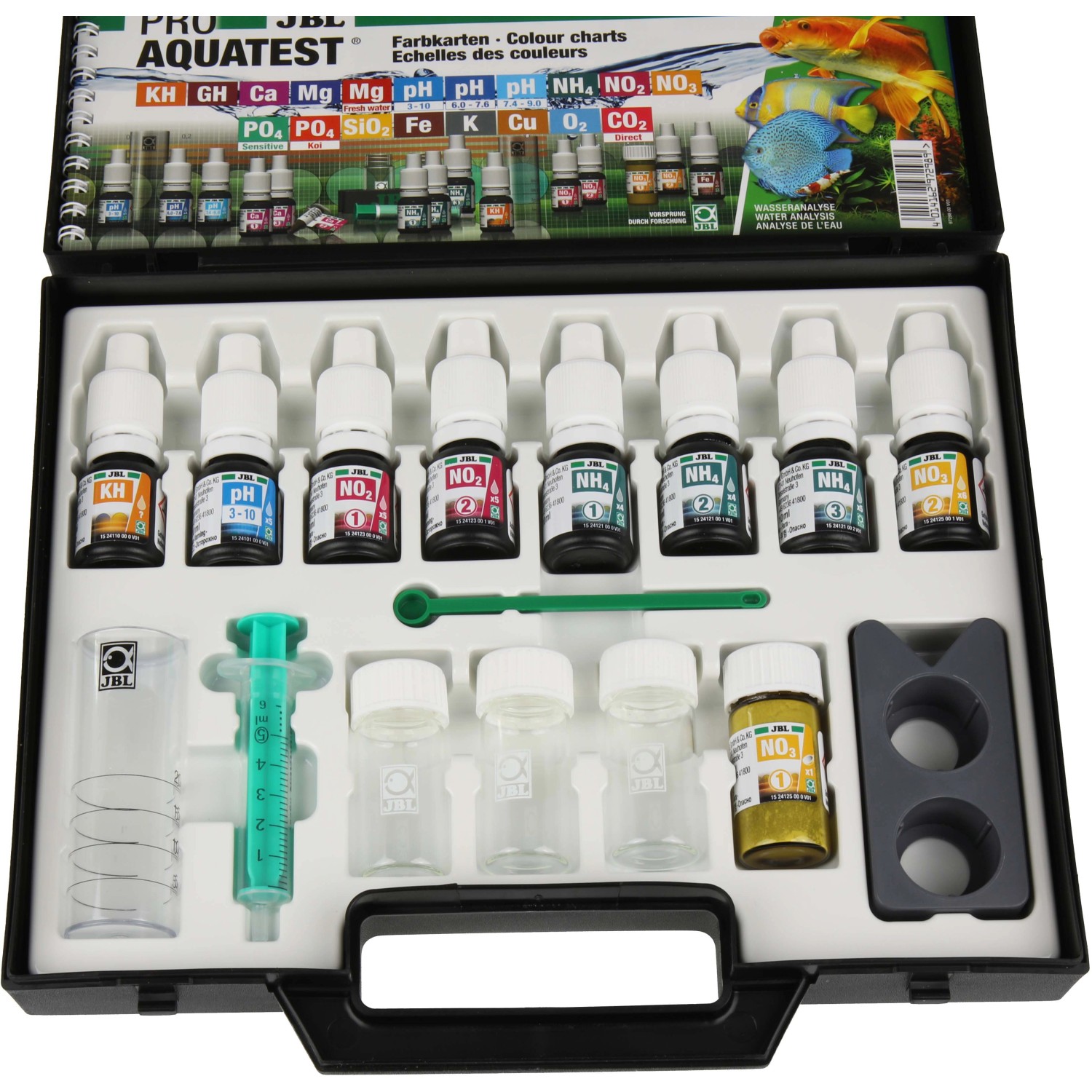 JBL Wassertestkoffer ProAquaTest Combi Set Plus NH4 kaufen bei OBI