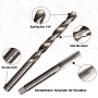 Metallischer Spiralbohrer mit Spaltspitze und Gewindebohrer aus HSS M2-Stahl für CCLIFE Gewindereparatur Satz.