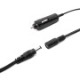 Anschlusskabel für Intex Quick Fill Luftpumpe: 230V Stecker und 12V Zigarettenanzünder-Adapter.