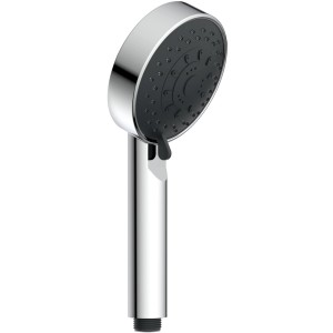 Eisl Handbrause für Duschpaneel Karibik, Chrom/Schwarz, 5 Strahlarten