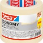 Tesa Universal Beige Klebeband, 3 Rollen à 50m x 30mm, für diverse Anwendungen.