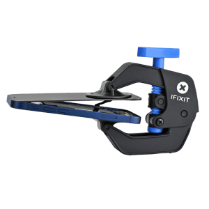 iFixit Anti-Clamp Öffnungswerkzeug in Blau-Schwarz zum Öffnen von Smartphones.