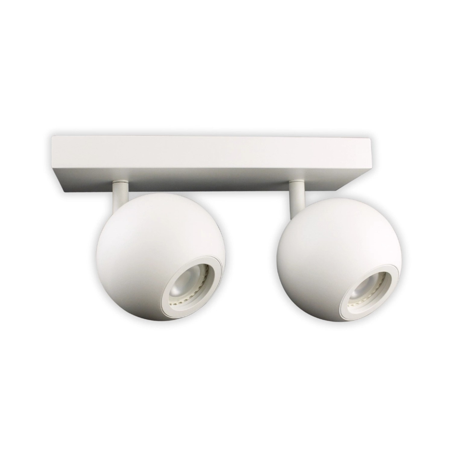 ENOVALITE Deckenspot 2-Flammig Aufbauspot GU10 Schwenkbar LED Deckenleuchte günstig online kaufen