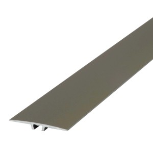 Dalsys Übergangsprofil, flach, 90cm, Champagnerfarben, aus Aluminium für Bodenbeläge.