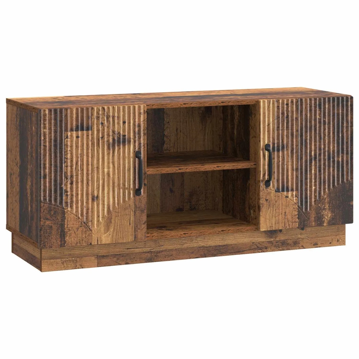 vidaXL TV-Schränk Altholz 102 x 34,5 x 47 cm Holzwerkstoff 895393
