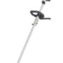 LUX-TOOLS Akku-Freischneider A-FS-2x20/30: Akku-Trimmer mit Faden und Messer für Gartenarbeiten.