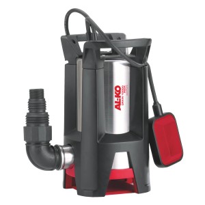 Al-Ko Tauchpumpe Drain 10.000 Comfort Inox, eine Schmutzwasserpumpe mit Schwimmerschalter und Zubehör.