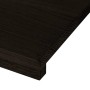 vidaXL Treppenstufen 12 Stk Dunkelbraun 90x30x2 cm Massivholz Eiche 3283045_8