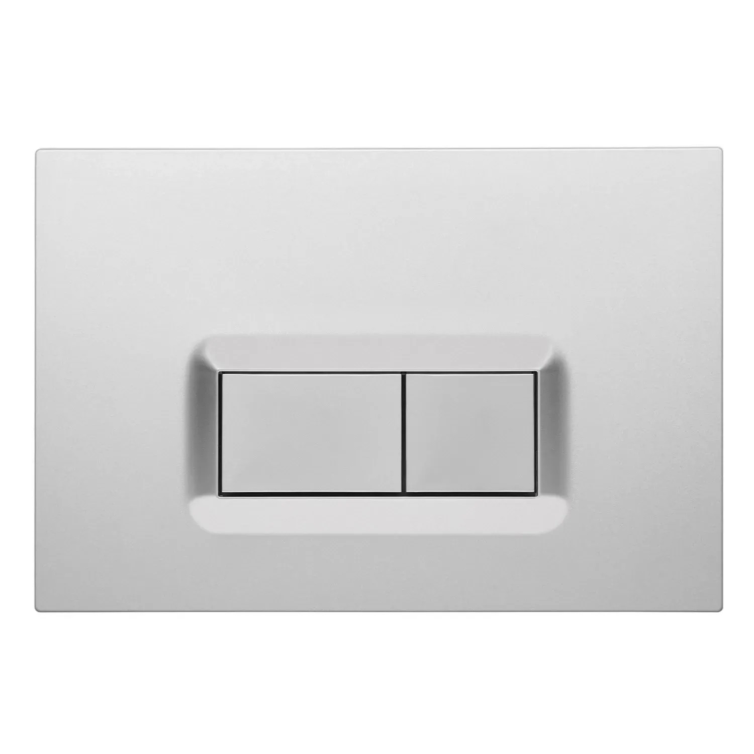 Pianura Betätigungsplatte Duo R EASYPro Chrom Matt