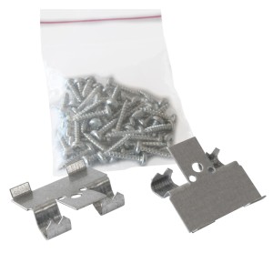 Fuchs Leistenkralle 7mm für Deckenleisten, 100er Set mit Schrauben.