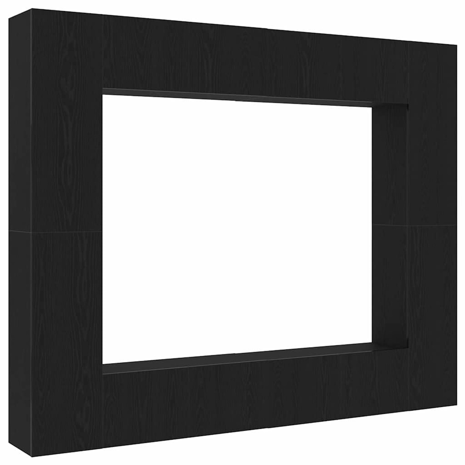 vidaXL TV-Schrank-Set 8-Tlg Schwarz 221 x 30 x 180 cm Holzwerkstoff 3393454 günstig online kaufen