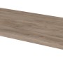 Flex-Well Arbeitsplatte Endgrain Oak, 220x60x2,8cm, Eiche-Optik für die Küche.