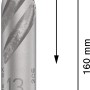 Bosch Hammerbohrer SDS Plus-5x, Ø 13 mm, Länge 160 mm. Geeignet für Bohrersets.