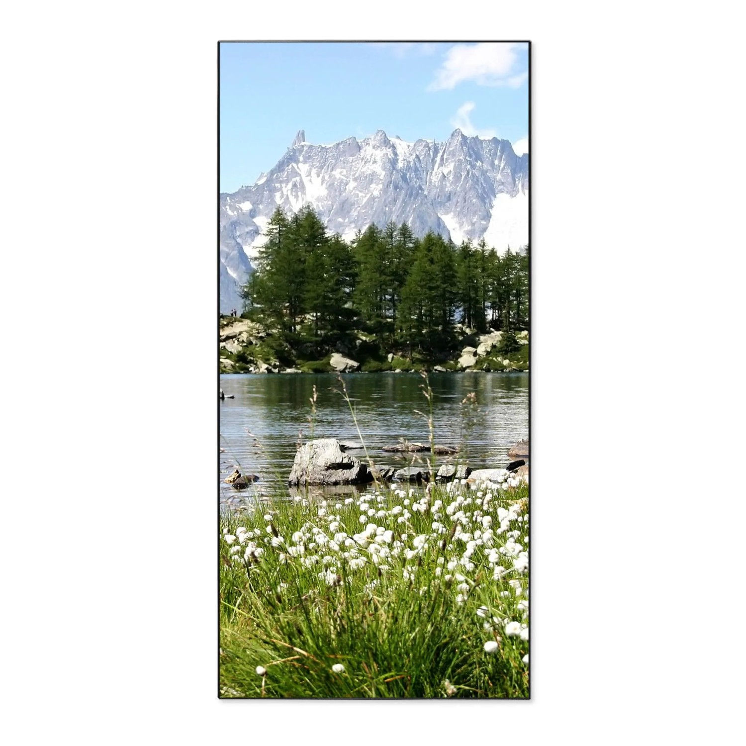 Banjado Magnettafel 37x78cm Magnetwand  Schwarz Aus Metall Magnetpinnwand P günstig online kaufen