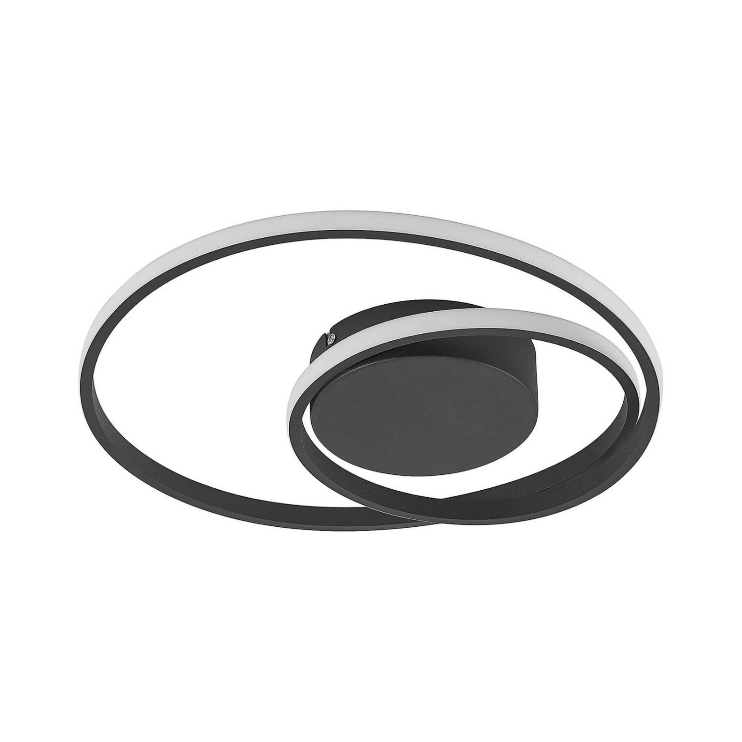 Lindby LED Deckenleuchte Emisua 8032353 Dimmbar mit Leselampe Modern in Sch günstig online kaufen