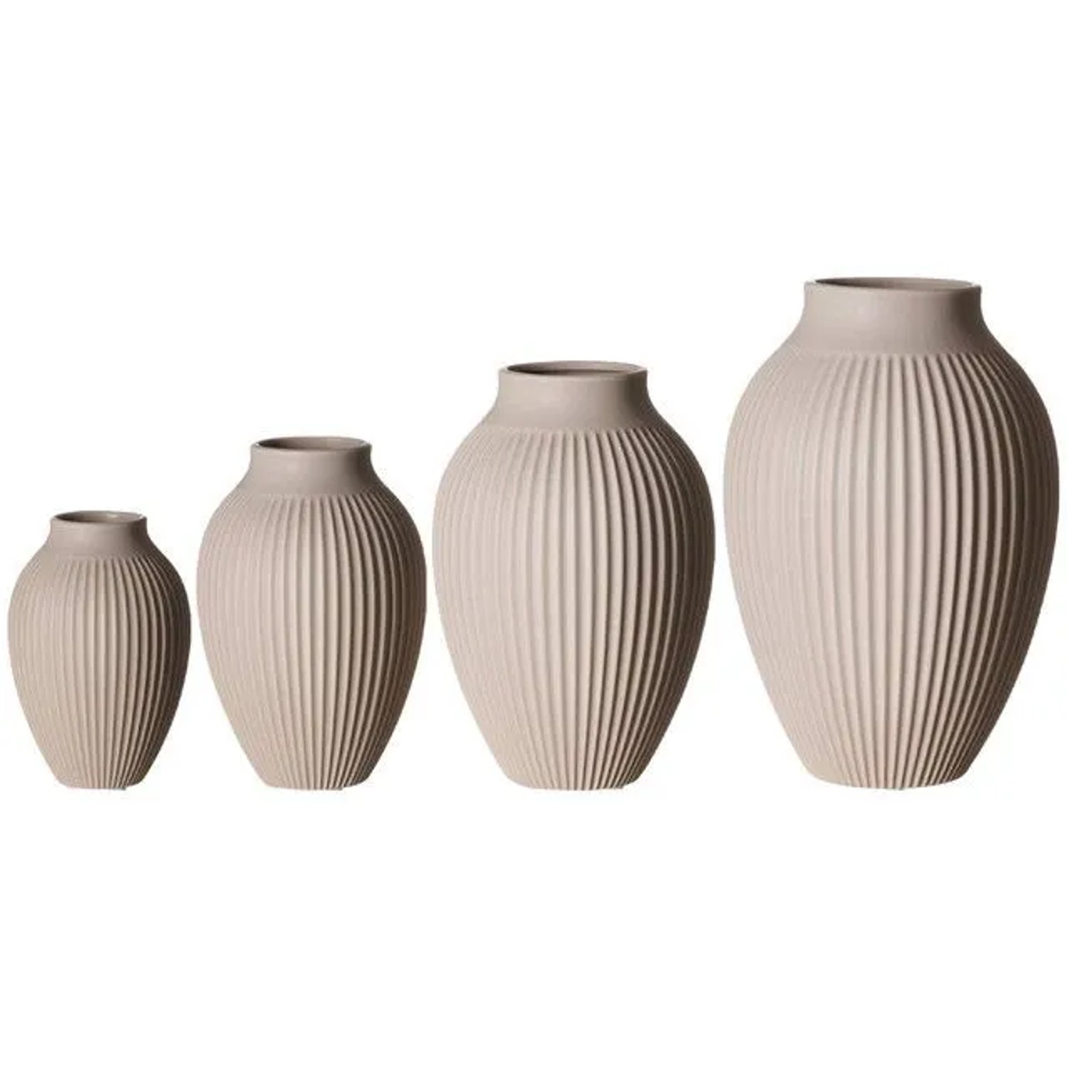 Ritzenhoff & Breker Alsta Vasen Set 4-teilig Beige