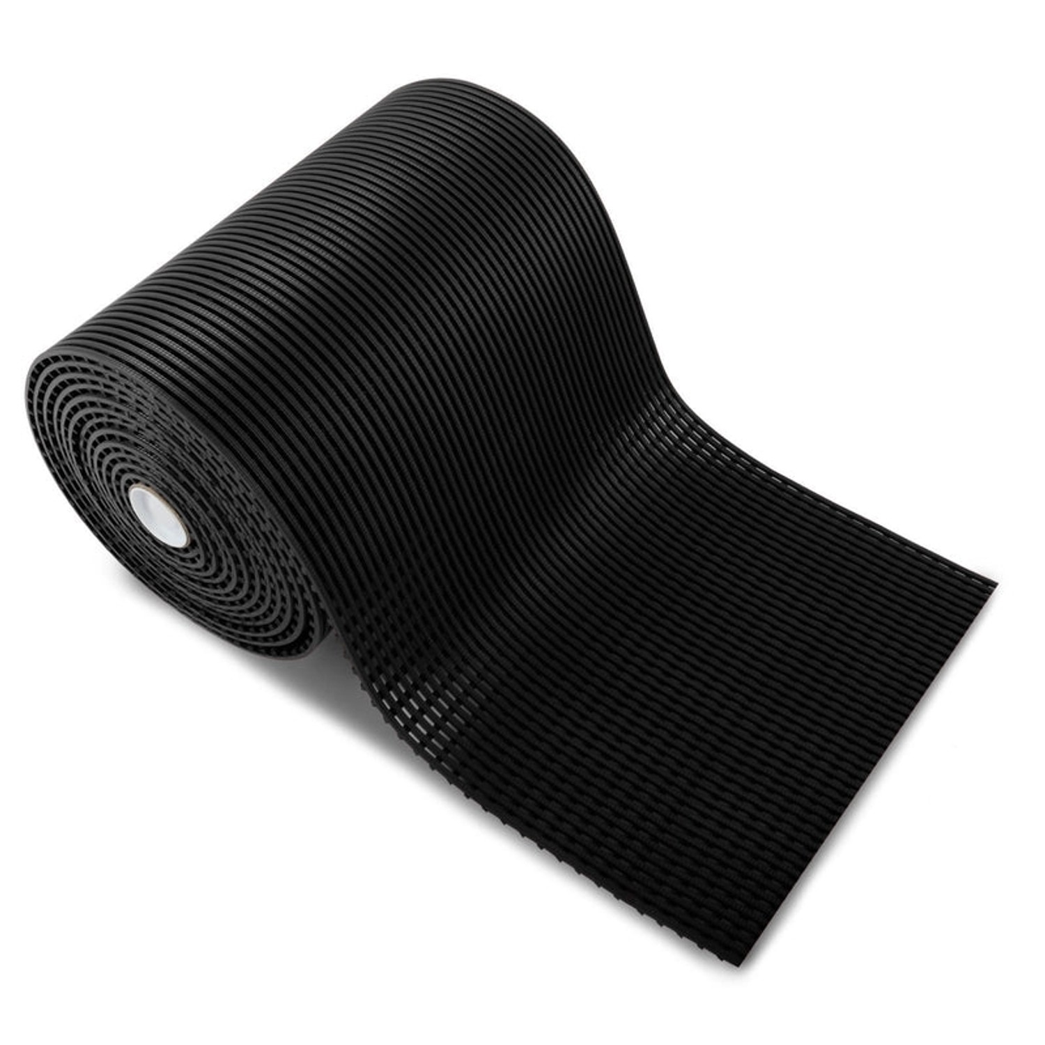 KARAT Antirutschmatte Multi Grip Antibakteriell 13,5 mm Stärke Schwarz 60 x 600 cm