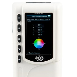 PCE Instruments Colorimeter CSM 1 zur Farbmessung mit Display und Tasten.