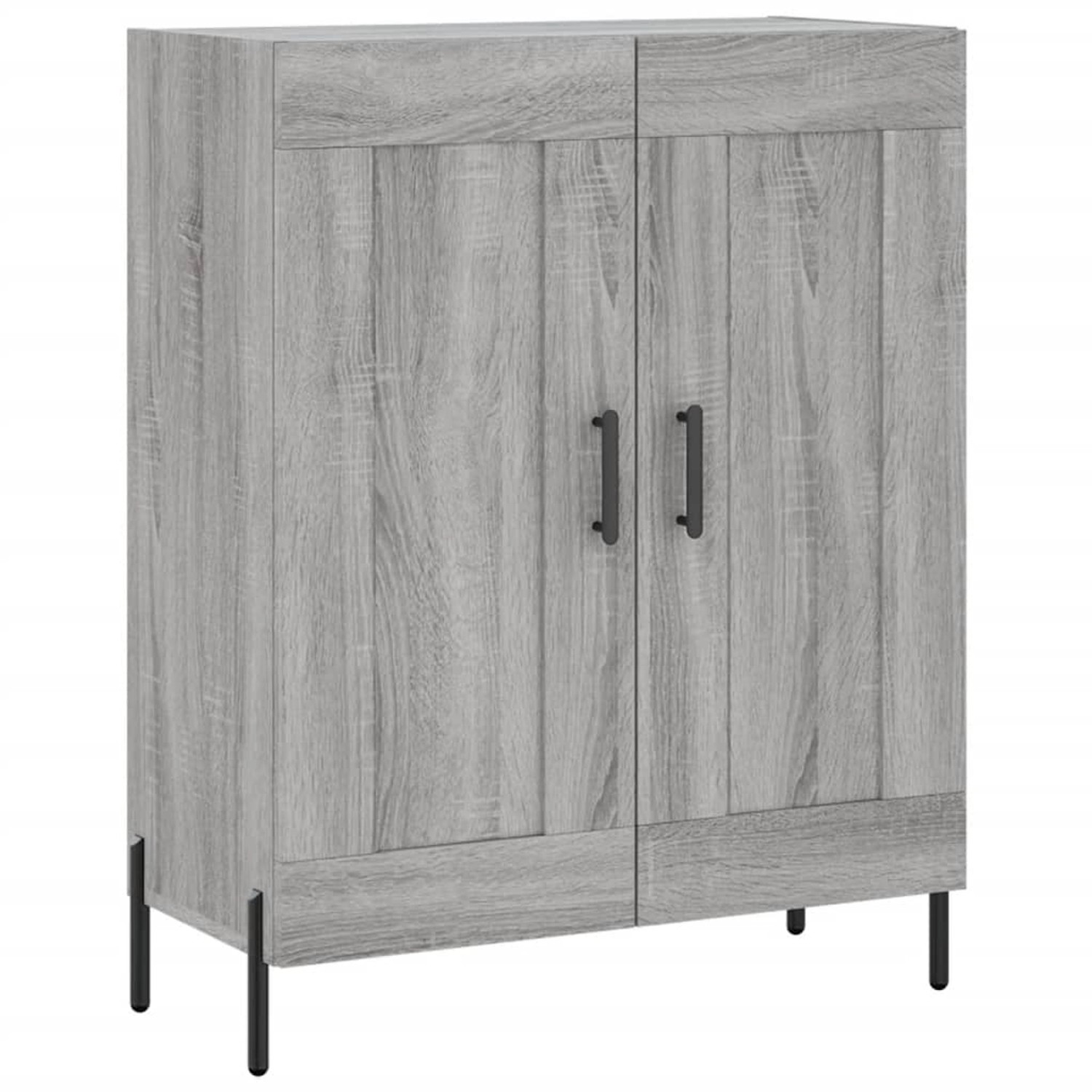 vidaXL Sideboard Grau Sonoma 69,5x34x90 cm Holzwerkstoff 830210 günstig online kaufen