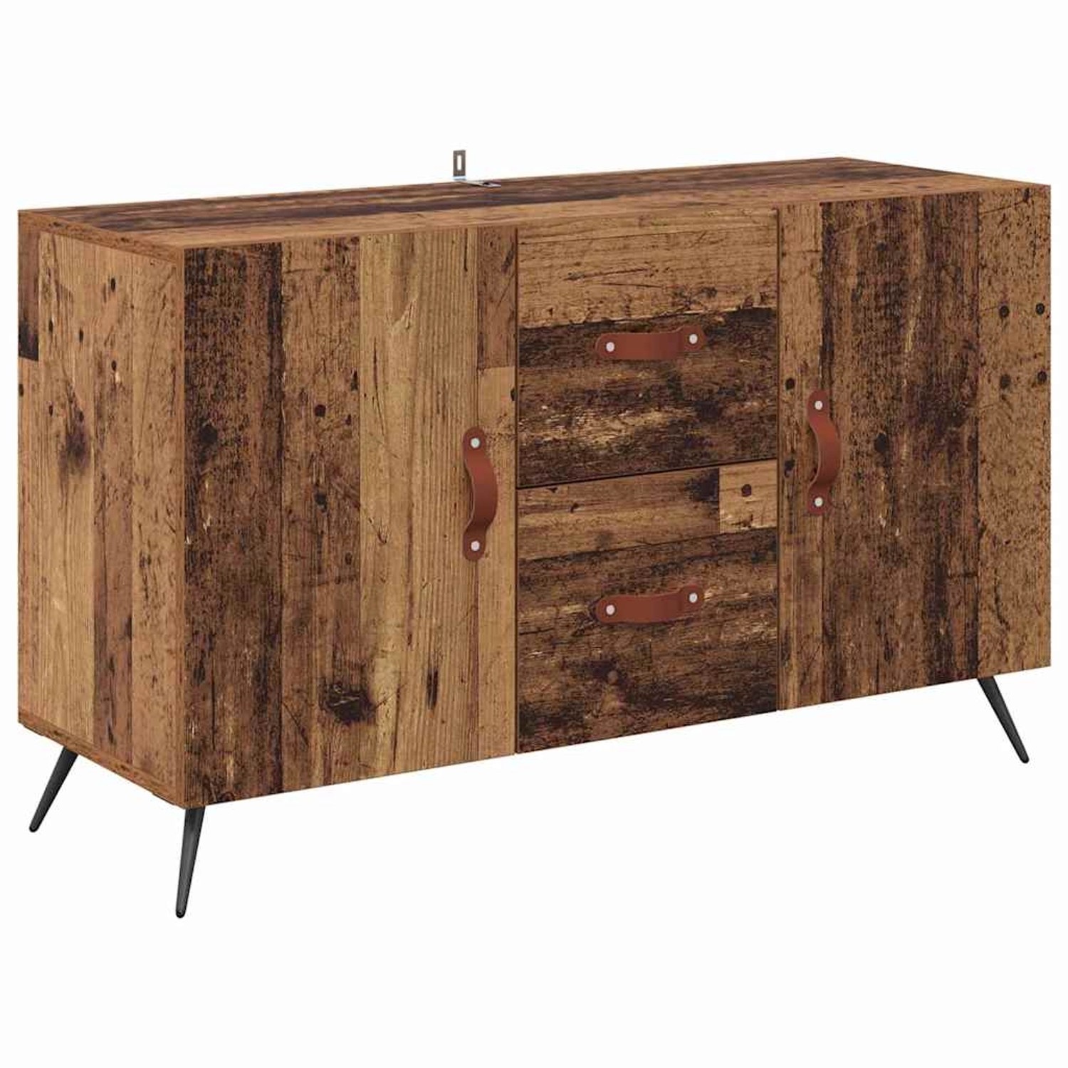 vidaXL Sideboard mit Schubladen Altholz 100 x 36 x 60 cm Holzwerkstoff 8824 günstig online kaufen