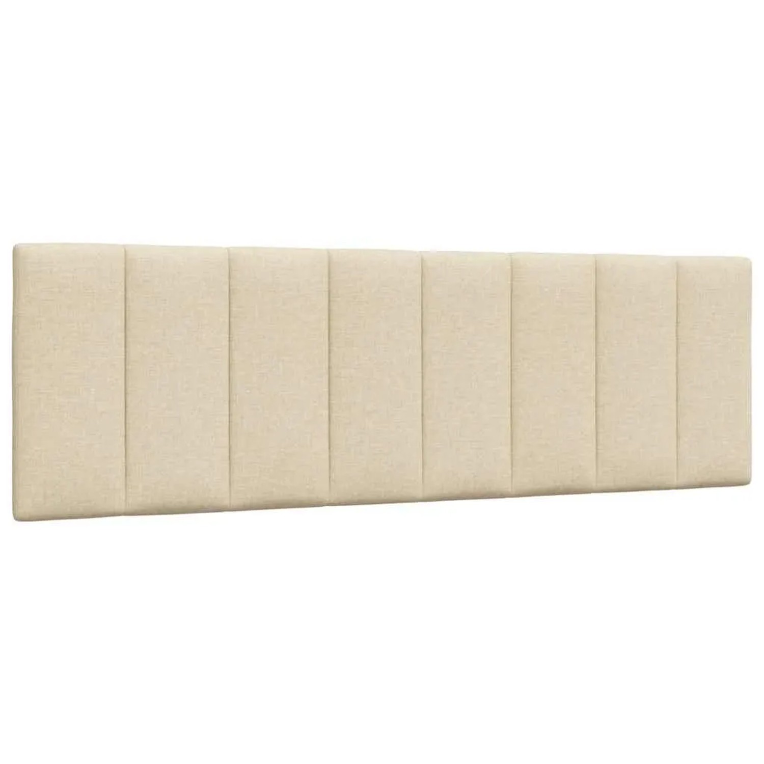 vidaXL Kopfteil-Kissen Hanko Creme 160 cm Stoff 4019175
