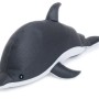 Westmann Pool Buddy Delfin, grau-weiß, als Schwimmtier oder Sitzsack für Spiel & Spaß im Garten.