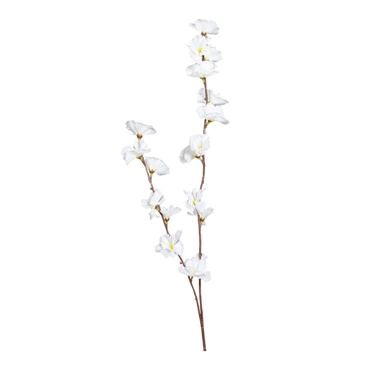 Kunstblume Kirschblütenzweig 74 cm Cream