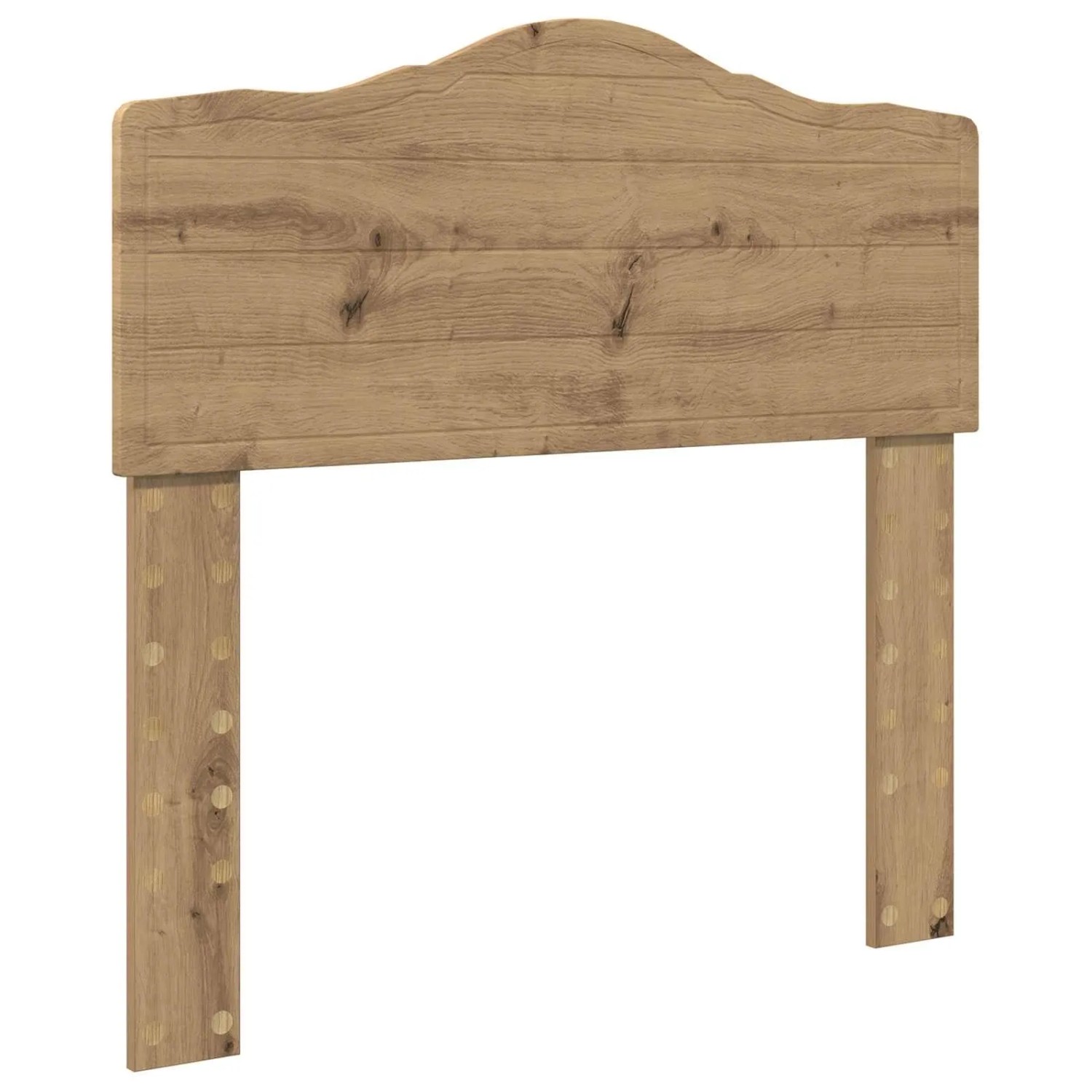 vidaXL Kopfteil mit Kopfteil Artisan-Eiche 90 cm Holzwerkstoff 888714