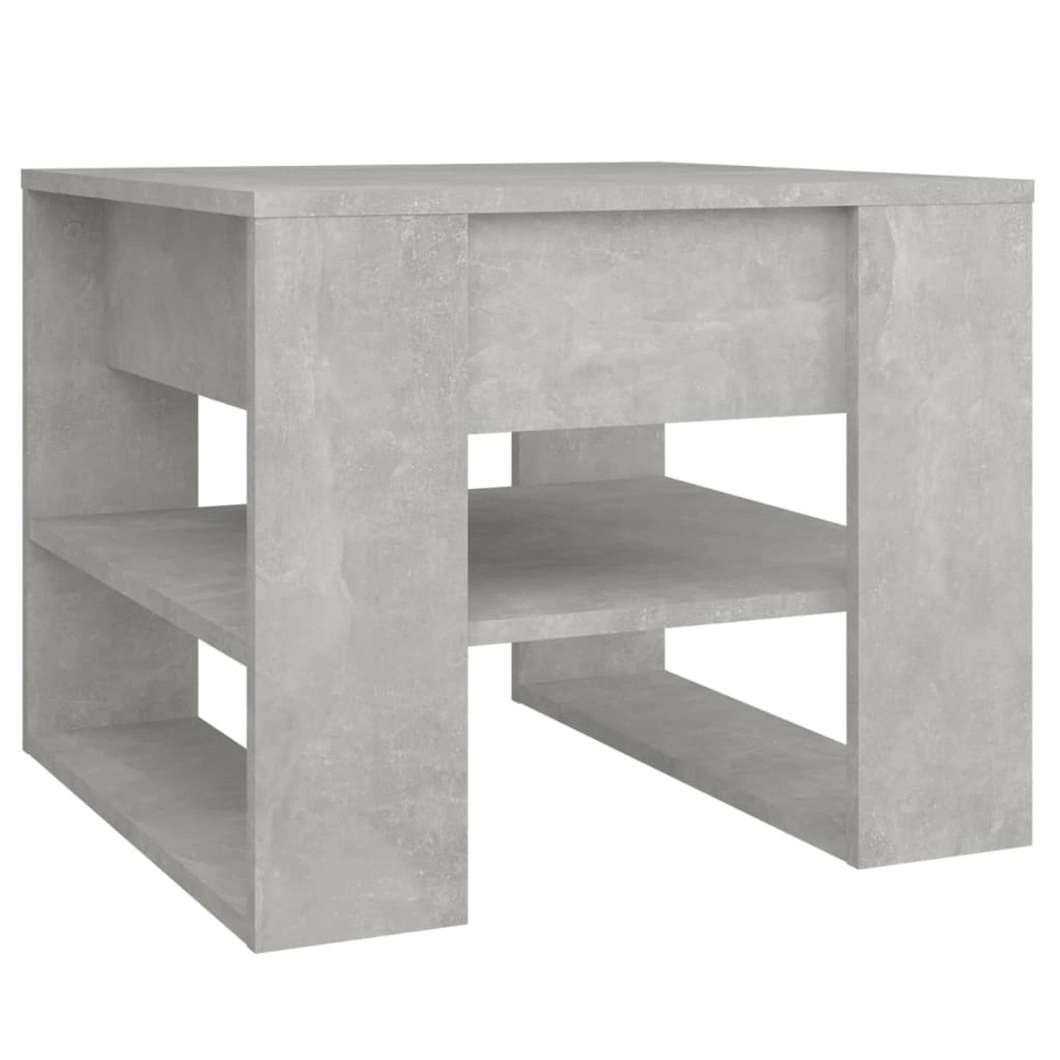 vidaXL Couchtisch Betongrau 55,5x55x45 cm Holzwerkstoff günstig online kaufen