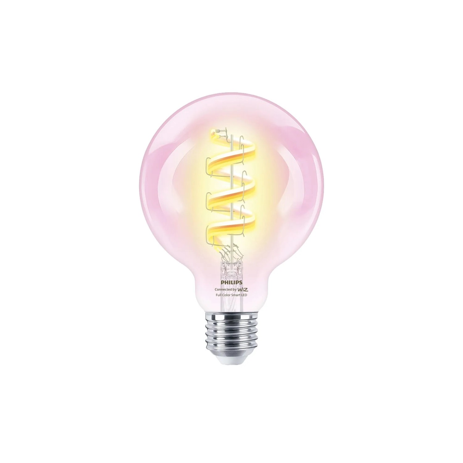 Philips Smart-LED-Leuchtmittel E27 Globeform 40 W 470,m RGB 9,5 x 14,2 cm