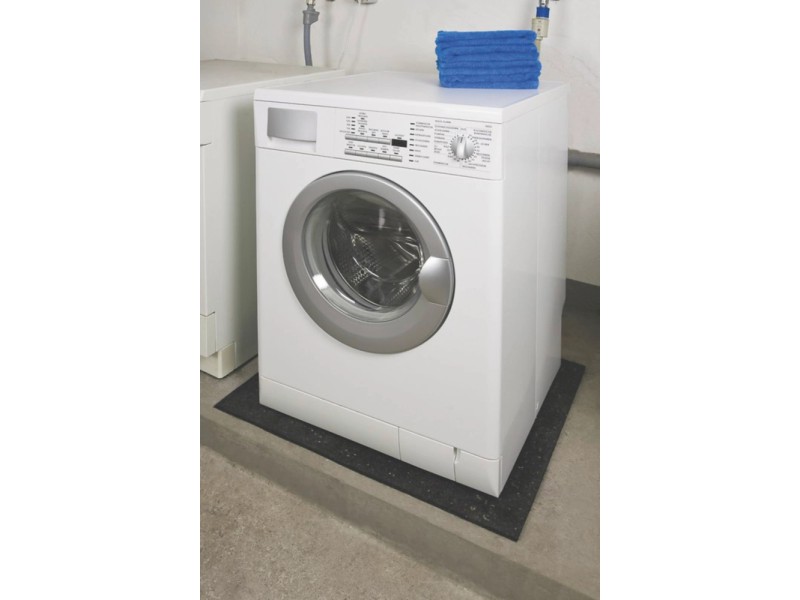 Waschmaschinenmatte in 4 Stärken & Größen | Unterlage Waschmaschine  Gummimatte